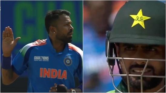 Hardik Pandya’s chilling ‘bye-bye’ send-off to Babar Azam rattles Pakistan star in CT 2025 showdown